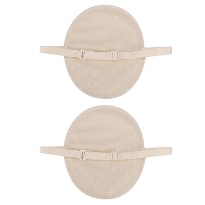 Leopacat Underarm Sweat Pads - 1 Pair Reusable Cotton Absorbent Pads