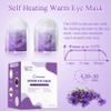 FRSHMORN 16 Packs Steam Eye Mask, Heated Eye Mask for Sleeping, Warm Compress for Eyes, Self Heating Disposal Steam Mask for Home Sleep, Office, Spa, Travel Essentials Stocking Stuffers (Lavender) view 4