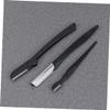MAGICLULU 6pcs Travel Essential Eyebrow Razor Set Comb Brush Scissors Shaper for Grooming Beauty Kit view 4