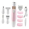 MAGICLULU Hair Shaver Women Electric Trimmer Eyebrow Razor Hair Remover Depilator Water Washable Compact Portable view 1