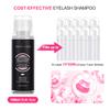 Eyelash Cleanser Concentrate 100ml Lash Extensions Shampoo Natural Foaming Cleanser DIY Non-lrritating Wash for Extensions Lashes with Salon Home Care-Makes 20 Bottles 60ml lash Shampoo (Bubble gum) view 4