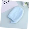Mikinona 3pcs Soft Facial Cleaning Gloves Makeup Removal Powder Puff Thickened Reusable Pads for Effortless Makeup Removal view 4