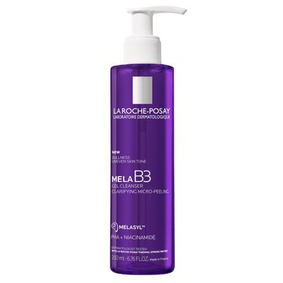 La Roche-Posay Mela B3 Gel Cleanser, Formulated With Melasyl + Niacinamide + PHA, Anti Aging Face Wash For Discoloration, Dark Spots & Post Acne Marks, Dark Spot Corrector, Oil Free & Soap Free