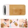 Baluue Portable Jade Roller for Face Massage Natural and Jade Face Massaging Tool for Relaxation and Improved Skin Elasticity Compact for Travel Use view 2