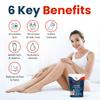 Muscle Relief Foot Soak with Epsom Salts - All Natural Salts for Post Workout Recovery - Softens Calluses - Soothes Sore & Tired Feet & Tea Tree Oil Foot Cream - Moisturizing Athletes Foot Care view 2
