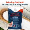 Muscle Relief Foot Soak with Epsom Salts - All Natural Salts for Post Workout Recovery - Softens Calluses - Soothes Sore & Tired Feet & Tea Tree Oil Foot Cream - Moisturizing Athletes Foot Care view 4