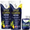 Citrus Detox Foot Soak With Epsom Salts - for Foot Callus, Immune Boost, Damaged Toenail, Athletes Foot, Pedicure For Dry Cracked Feet - Instantly Hydrates & Soothes Irritated Skin view 1