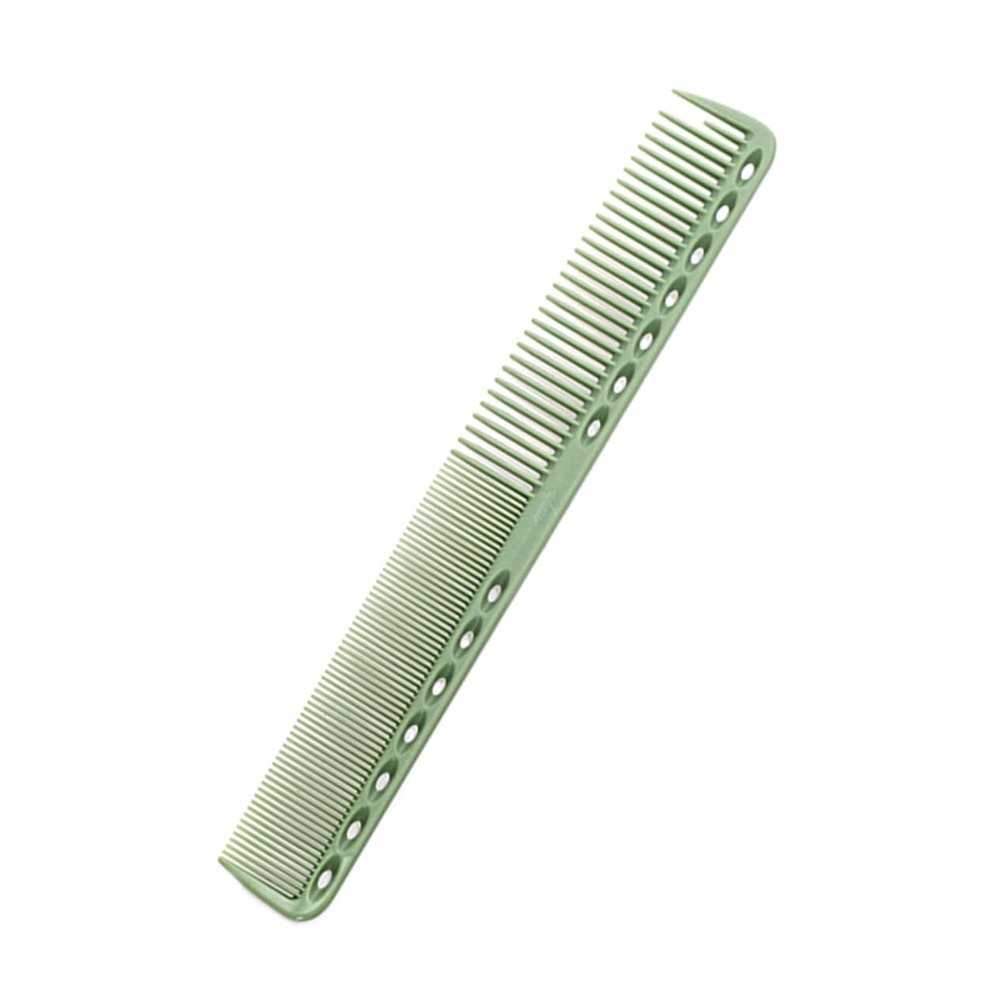 Barber toolsBarber Comb Hairdressing Tool Hair Comb Hair Cutting Comb Dual Use Comb Barber Accessories Modeling Fine Tooth Comb (Color : Light Green, Size : 17.7X4X2CM)