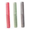 Barber toolsBarber Comb Hairdressing Tool Hair Comb Hair Cutting Comb Dual Use Comb Barber Accessories Modeling Fine Tooth Comb (Color : Light Green, Size : 17.7X4X2CM) view 3