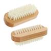 HAPINARY 2pcs Dual-sided Fingernail Brush for Men and Women Ergonomic Nail Scrub Cleaner with Angled Bristles for Thorough Nail and Hand Cleaning for Home and Salon Use view 1