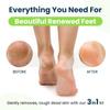 Callus Remover for Feet with Extra Strength Gel & Foot Pumice Stone Set - Easy Way to Remove Hard Calluses & Dead Skin & Tea Tree Oil Foot Balm/Moisturizer for Dry Cracked Feet view 4