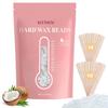 Hard Wax Beads for Hair Removal, 1.1lb/17.6oz Painless Waxing Beads for Sensitive Skin, Full Body Hard Wax Beans with 20 Applicators for Women Men Bikini Brazilian, Armpit,Back and Chest Waxing view 1