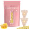 Hard Wax Beads for Hair Removal, 1.1lb/17.6oz Painless Waxing Beads for Sensitive Skin, Full Body Hard Wax Beans with 20 Applicators for Women Men Bikini Brazilian, Armpit,Back and Chest Waxing(Honey) view 1