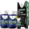 Tea Tree Oil Foot Balm - Foot Moisturizer for Dry Cracked Feet - Instantly Hydrates & Soothes Irritated Skin & Athletes Foot - Best Foot Care for Women and Men - Made in USA & Toe Nail Repair Solution view 1