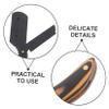 Beaupretty Manual Razor for Men Barber Razor Without Blades Travel Compact Beard Shaver Sturdy Material view 3