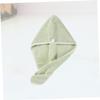 MAGICLULU 1pc Quick Drying Hair Towel Cap Super Absorbent Bath Hat for Home Travel Lightweight Soft Design Prevents Hair Loss Frizz Light Green view 3