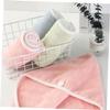 MAGICLULU 1pc Quick Drying Hair Towel Cap Super Absorbent Bath Hat for Home Travel Lightweight Soft Design Prevents Hair Loss Frizz Light Green view 4