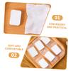 MERRYHAPY 1pack Compressed Makeup Remover Pads Soft Non-Woven Facial Cleansing Discs Thickened Design for Gentle Makeup Removal and Nail Polish for Travel and Daily Use view 2