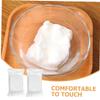 MERRYHAPY 1pack Compressed Makeup Remover Pads Soft Non-Woven Facial Cleansing Discs Thickened Design for Gentle Makeup Removal and Nail Polish for Travel and Daily Use view 3