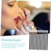 MERRYHAPY 200pcs Mini Lip Brush of Double-ended Lip Makeup Applicator Exfoliating Lipstick Brush Disposable Non-stick for Makeup Beauty Tool Kits view 4