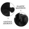 Beaupretty 4pcs Shaving Stand Wall Mounted Holder and Brush Display Stand Material Space-saving Design for Bathroom Organization view 2