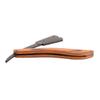 Beaupretty Stainless Steel Folding Razor for Men Barber Travel Razor Wooden Handle for Shaving Beard and Mustache view 1