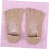 NOLITOY Sock Forefoot Cushion Pad for Blister Prevention Moisturizing Invisible Socks for Women Reusable and Washable Foot Pads for Shoe Types view 3