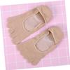 NOLITOY Sock Forefoot Cushion Pad for Blister Prevention Moisturizing Invisible Socks for Women Reusable and Washable Foot Pads for Shoe Types view 4