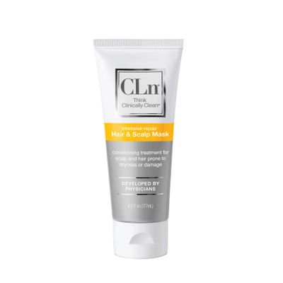 CLn Hair & Scalp Mask Conditioner - Deep Conditioner for Hair & Scalp Prone to Dryness & Damage, Paraben-Free & Dye-Free, Scented by Eucalyptus, 6 fl. oz.