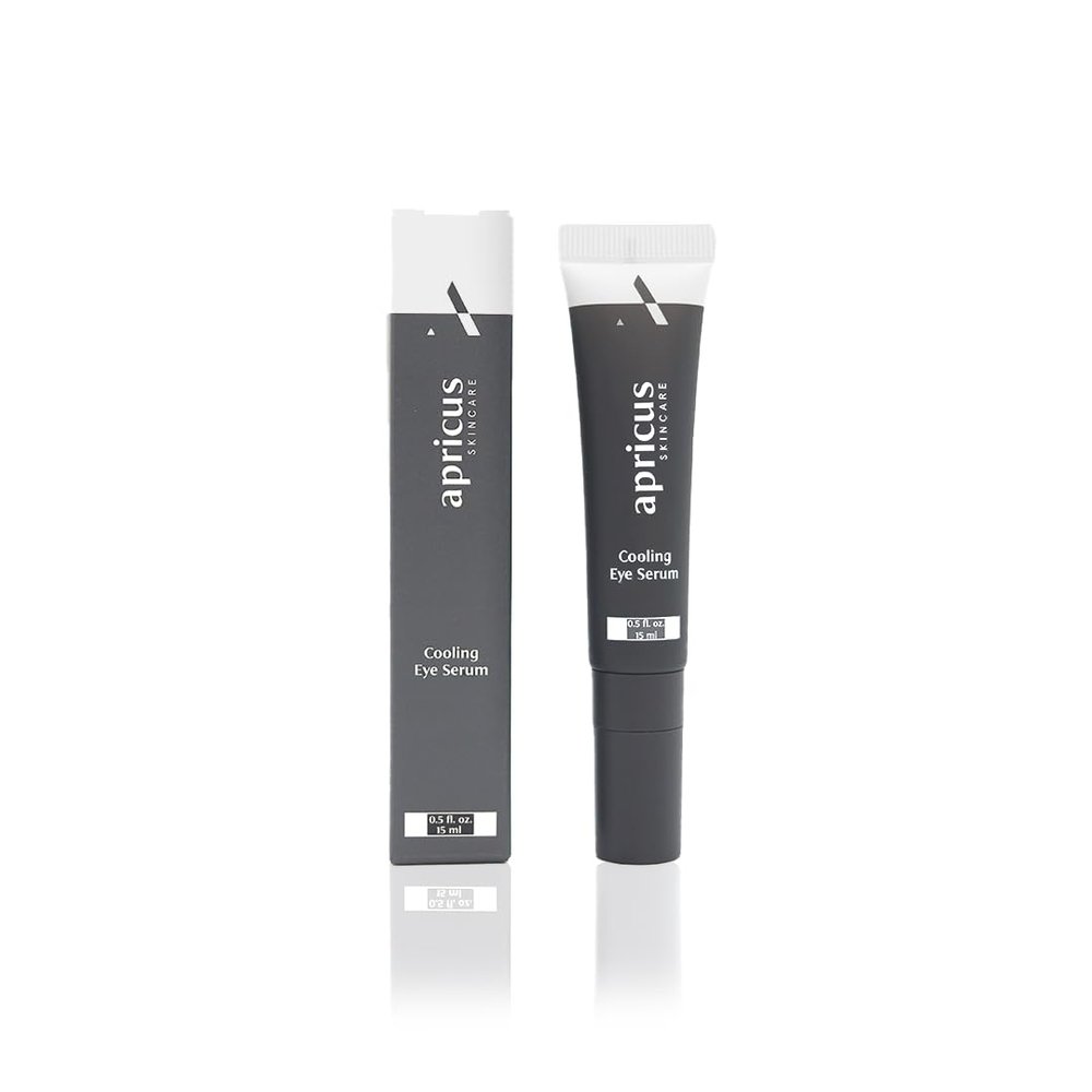 Forte Series Apricus Eye Serum, Caffeine Peptide Formula, Lightweight Serum for Dark Circles, Puffiness and Fine Lines