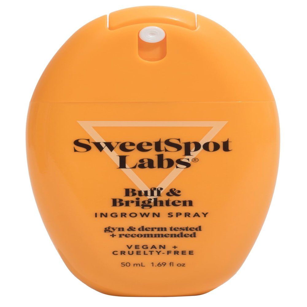 SweetSpot Labs Ingrown Hair Treatment Spray, Target Ingrown Hair & Brighten Dark Spots, 1.69 oz