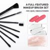 YBUETE Makeup Set Full Kit for Girls Teens Women, Makeup Present Set, Includes Eyeshadow, Foundation, Blusher, Eyebrow Pencil, Mascara, Eyeliner, Brushes, Lip Gloss, Sponge, Cosmetic Bag view 4