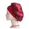 SHERCHPRY 3pcs Satin Sleep Cap for Women Chemo Caps Elastic Wide Bands Wine Lightweight and Hair for Comfortable Sleep view 4