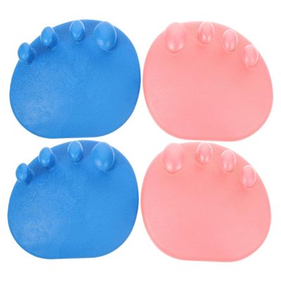 FRCOLOR 2pairs Breathable Separators for Foot Care Tool for Bunion Suitable for Men and Women Washable and Reusable Reduces Friction and Overlapping