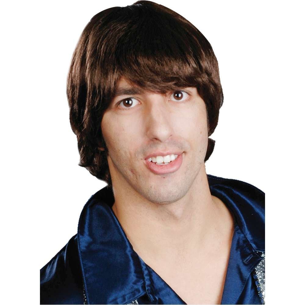 Beatles Paul - Black Mop Top Style for Mens British McCartney Cosplay, 1960s British Rock P & Halloween with MaxWigs Care Guide