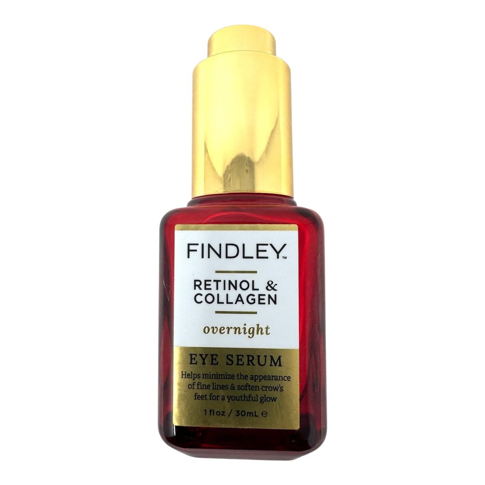Findley Retinol & Collagen Overnight Eye Serum Helps minimize fine lines & soften crows feet 1 fl oz