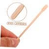FOMIYES 100pcs Wooden Hair Removal Sticks Single Use Hair Removal Applicators Body Waxing Tools for Eyebrows Nose Legs Underarms view 2