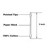 Pointed Tip Cotton Swabs,2000 count Cotton Buds,Double Precision Tips with Paper Stick for Personal Care and Makeup view 4