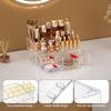 DALEMKY Makeup Organizer for Vanity, Acrylic Large Desk Organizer with Drawers, Ideal Vanity Holder for Cosmetics, Lipsticks, Nail Polish, Skincare, Countertop, Bathroom, Dresser view 3