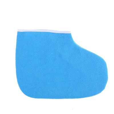 HAKIDZEL Wax Bath Hand Treatment Mitts Insulated Cotton Wax Cover for Hands and Feet Moisture Absorption for Spa Home Use Blue