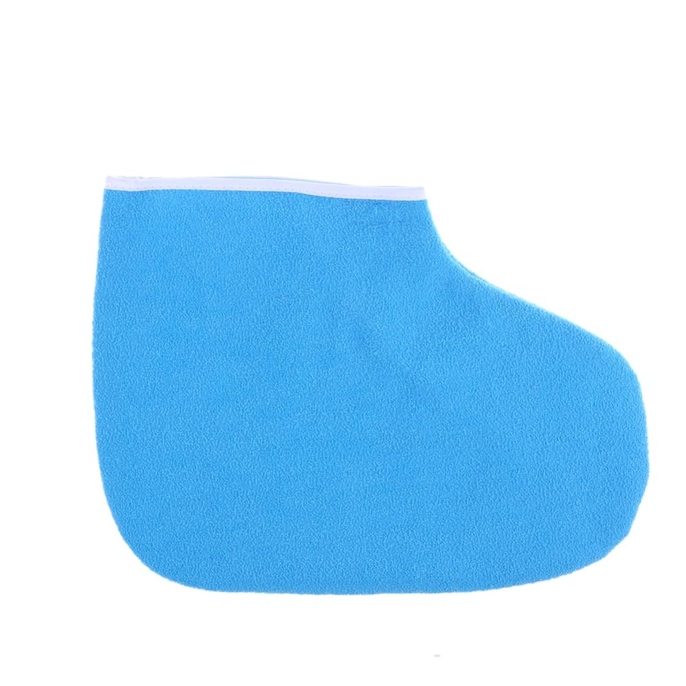 HAKIDZEL Wax Bath Hand Treatment Mitts Insulated Cotton Wax Cover for Hands and Feet Moisture Absorption for Spa Home Use Blue