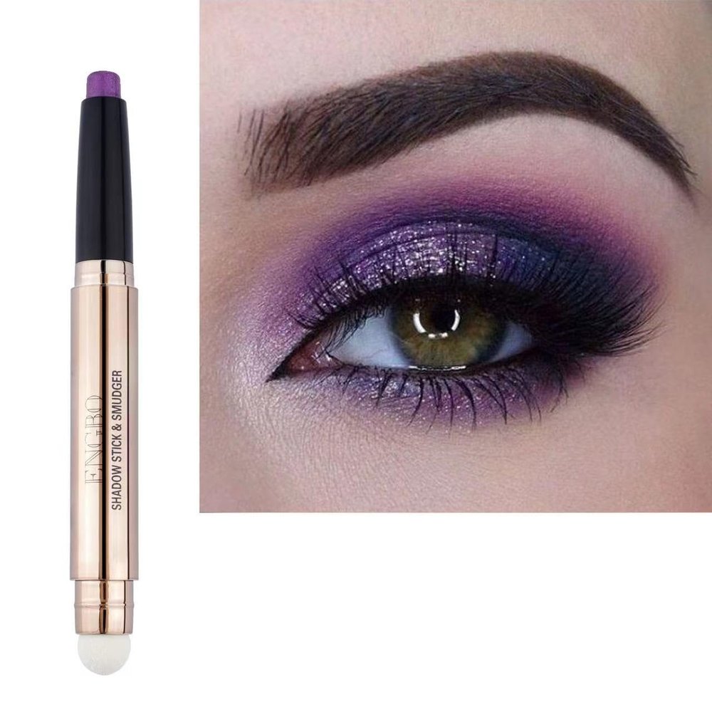 ENGBO double head monochrome eyeshadow Pen Pearlescent lying silkworm eyeshadow highlights without blending (8)