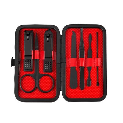 7pcs Nail Clippers, Manicure Pedicure Tools Set Nail Clipper Travel & Grooming Kit Scissor Eyebrow Tweezer Ear Pick for Cuticle and Nail Care