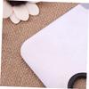 TOVINANNA Stainless Steel Cosmetic Makeup Palette Spatula Tool Nail Manicure and Lady Makeup Mixing Palette for Professional and Home Use view 2