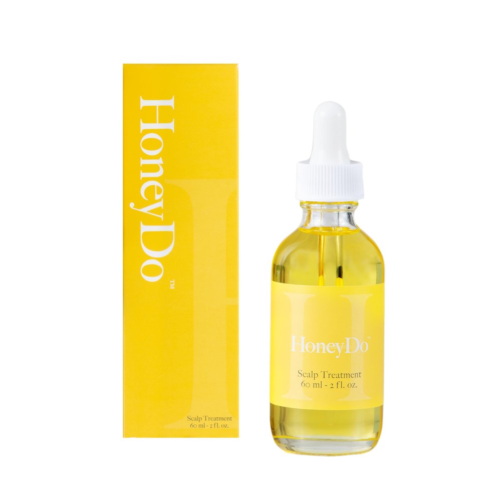 HoneyDo Scalp Treatment  Calming & Detoxifying Serum for Healthy Growth, Hydrates Dry Scalp, Reduces Irritation & Buildup, 2 fl oz