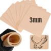 10Pcs Tattoo Skin 3MM - Urknall Fake Skin Blank Tattoo Practice Skins Double Sides Fake Skins Tattooing for Beginners and Tattoos Artists Tattooing Supplies view 1