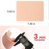 10Pcs Tattoo Skin 3MM - Urknall Fake Skin Blank Tattoo Practice Skins Double Sides Fake Skins Tattooing for Beginners and Tattoos Artists Tattooing Supplies view 2