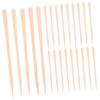 FOMIYES 100pcs Wooden Wax Sticks for Body Hair Removal Single-use Wax Applicators for Smooth Skin Nose Hair Waxing Wands Flexible and Convenient view 1