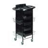 Rieort Salon Trolley 5 Layer Salon Rolling Cart Steel Trolley Cart with Tray and Wheels Salon Cart for Beauty Spa Salon Trolley Cart view 1