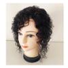 12x14 Human Hair For Woman Cover Whote Hair Curly Three Clips for Hair Loss (Natural black,10inch) view 4